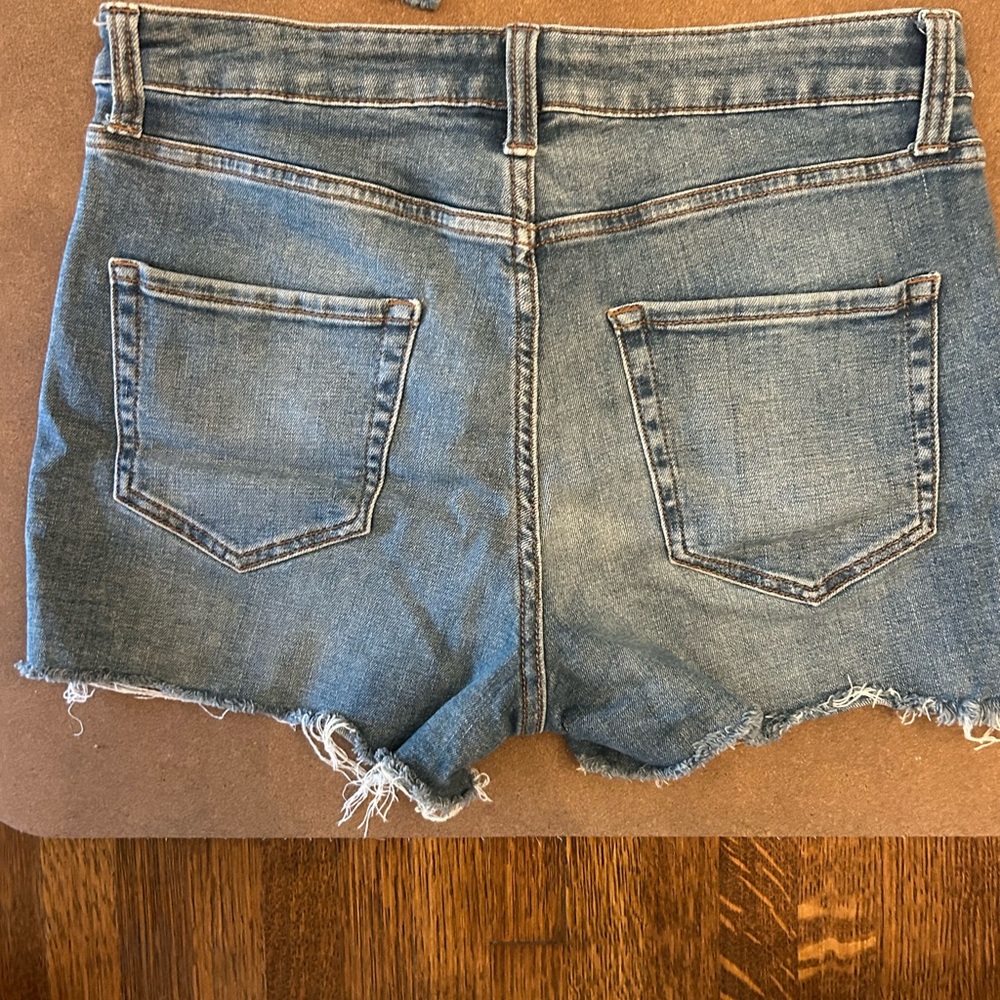 Daily Ritual Blue Jean Shorts - Picture 2 of 2
